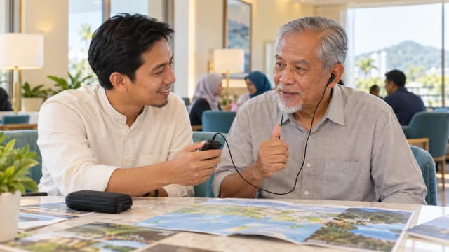 Audio Umrah: Uji, Dengar dan Bertindak Jika Terputus