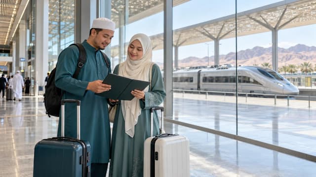 Haramain Train Umrah: Semak Tiket, Bagasi dan Transfer Hotel