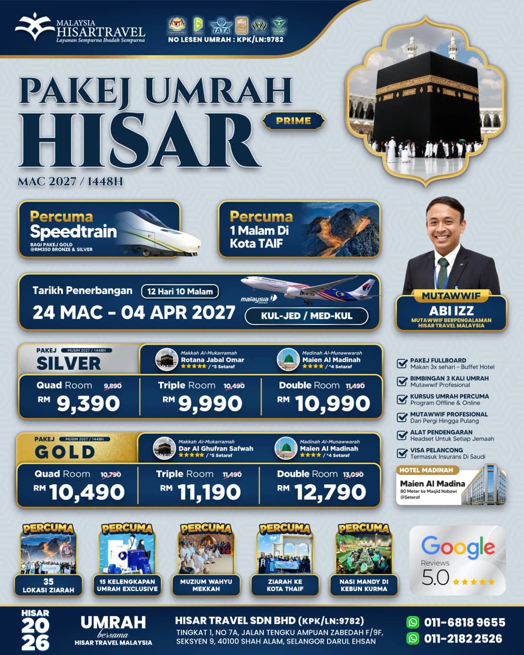 Poster 29. UMRAH BULAN SYAWAL 24 MAC 2027
