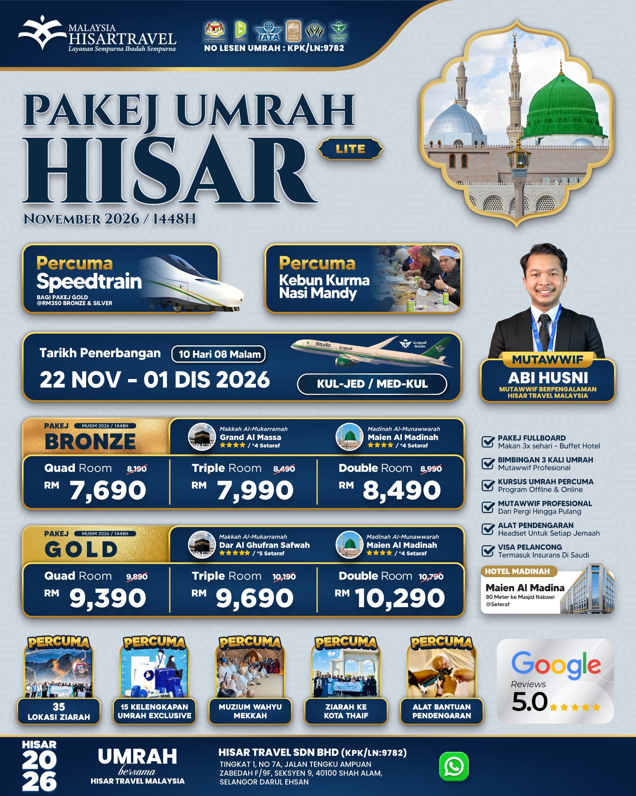 18. UMRAH 22 NOV 2026