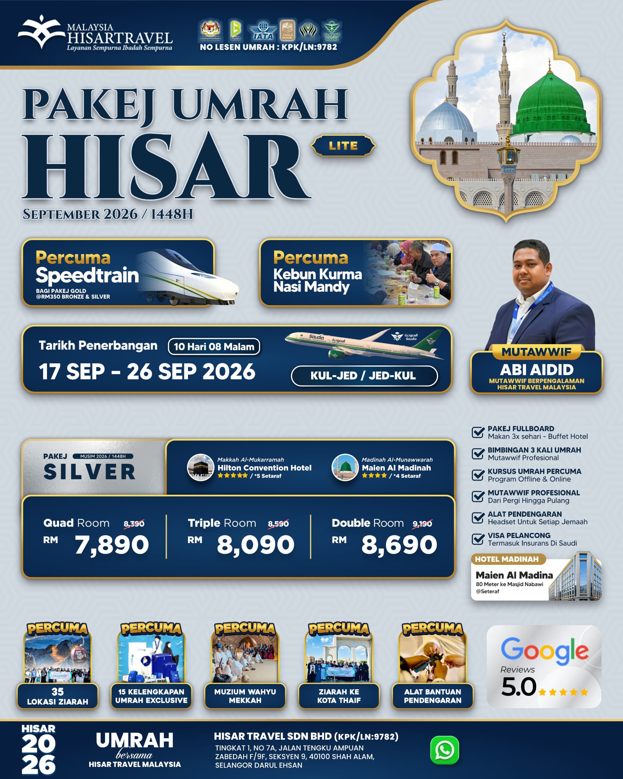 11. UMRAH 17 SEP 2026