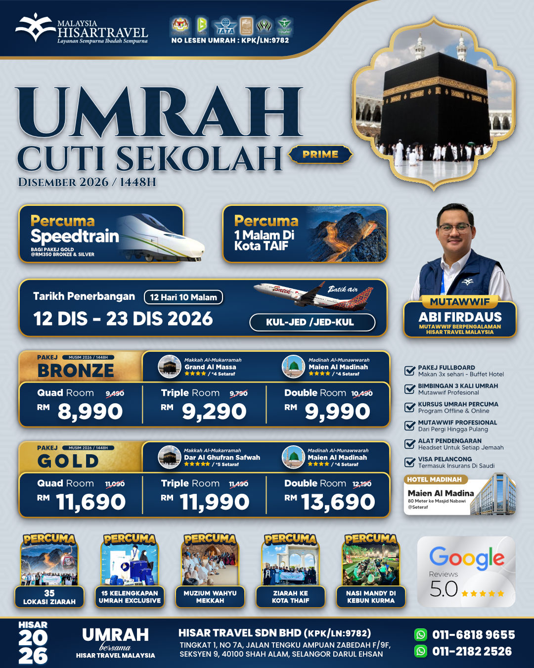 21. UMRAH 12 DEC 2026