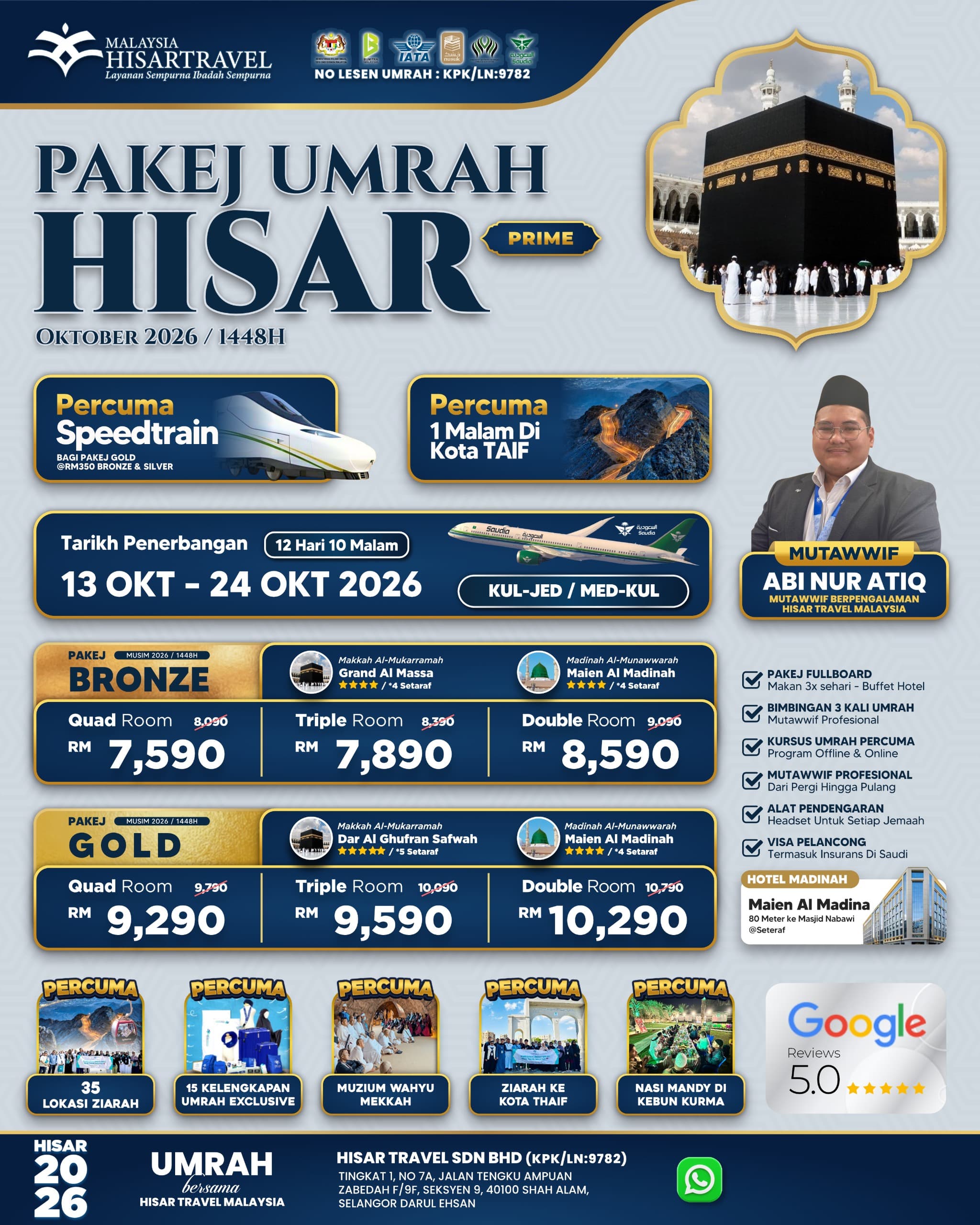 14. UMRAH 13 OKT 2026